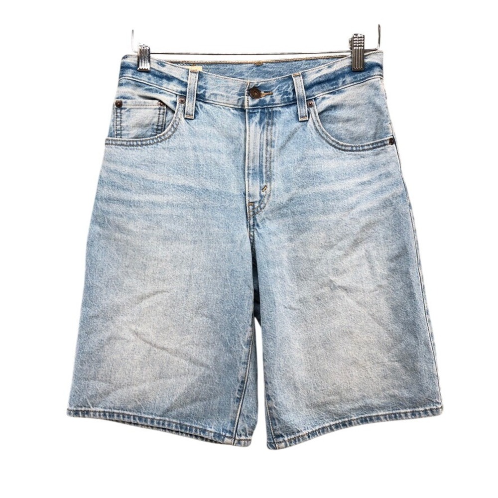 Levis Premium Denim Shorts Womens 24 00 Light Wash Blue High Rise Cotton